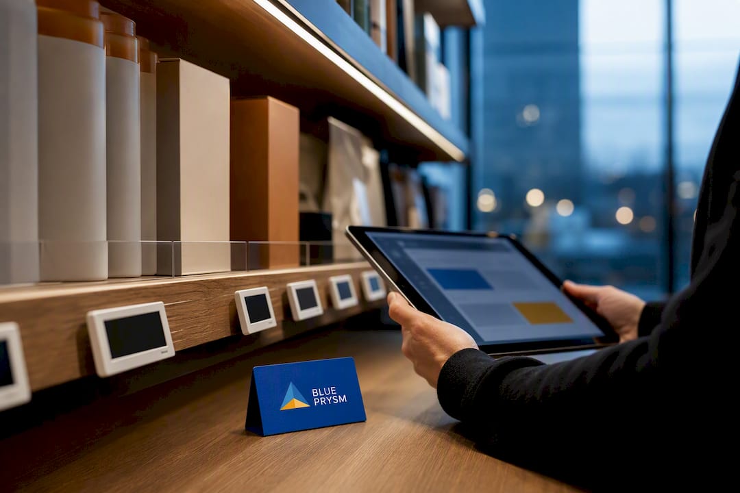 Anonymous retail shelf and pricing dashboard