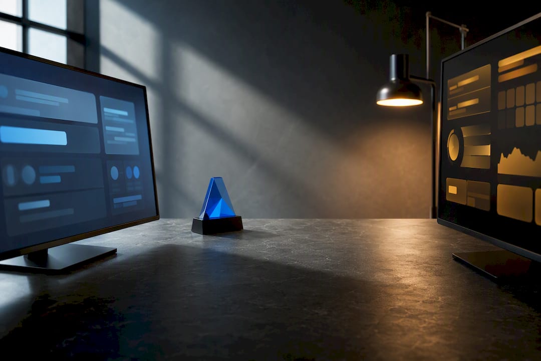 Analytics build versus buy decision workspace