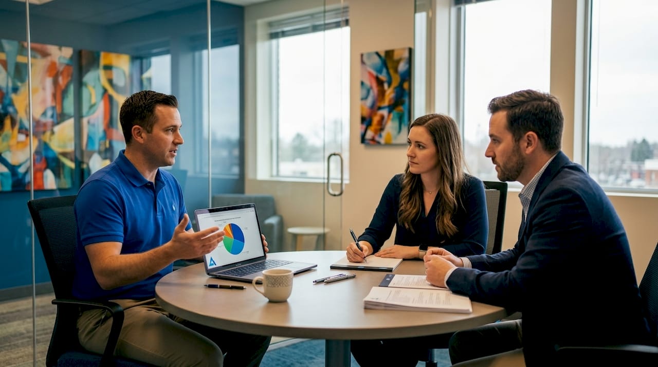 Team meets on market data integration